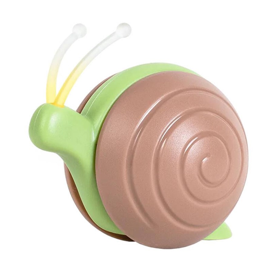 Katten - Cheerble Interactive Cat Toy: Wicked Snail (Brown) - CWJ02-Brown