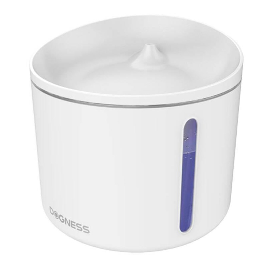 Katten - Dogness Water Fountain for Pets 1L (White) - D03 white