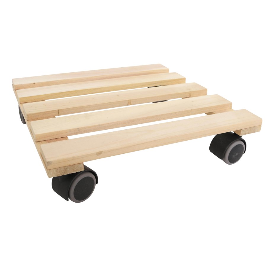 Tuingereedschap - Home>it Jar trolley square made of wood 30 x 30 cm - 92124