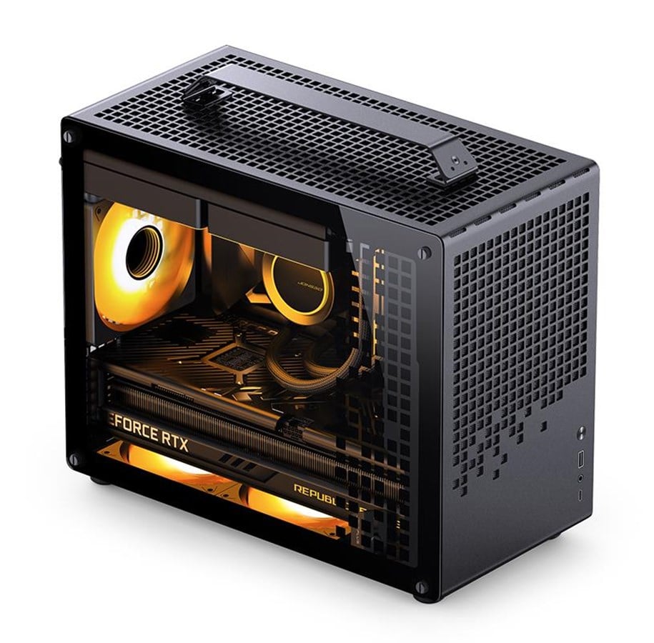【未使用】JONSBO Z20 BLACK 容量20L コンパクトPCケース Jonsbo Z20 Black - Case - Minitower - Zwart | Op voorraad | Voordelig