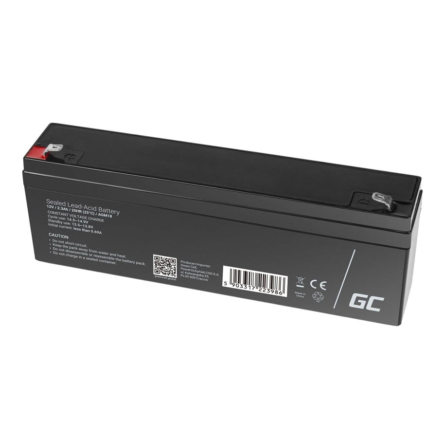 UPS - Green Cell - UPS battery - Sealed Lead Acid (SLA) - 2.3 Ah - AGM18