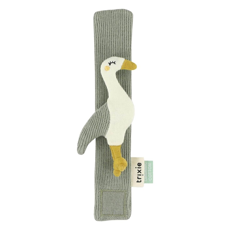 Speelgoed voor baby's - Trixie Baby Bracelet Rattle - Heron - 22-683