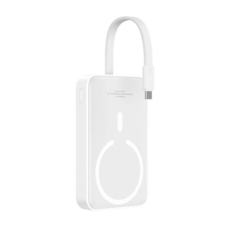Powerbank - Baseus Mini 10000mAh 30W Magnetic Powerbank (white) Bayern Edition - 10000 mAh - P1002210B213-Z1