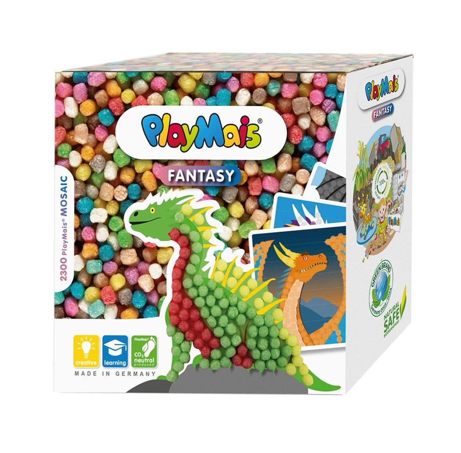Creatief spelen - PlayMais Mosaic Fantasy Dragon (>2300 Pieces) - 160920