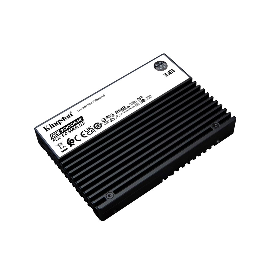 SSD - Kingston Data Center DC3000ME SSD - 15.36TB - PCIe 5.0 - U.2 - SEDC3000ME/15T3