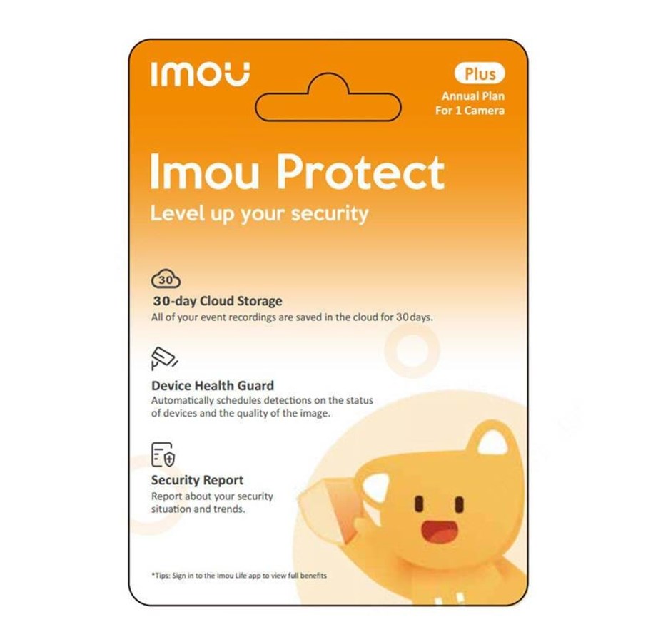 Service en support - IMOU Protect Plus Gift Card (Annual Plan) - IOAP