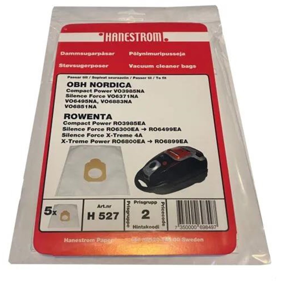 Stofzuigerzak - hanestroem Dustbags - H527