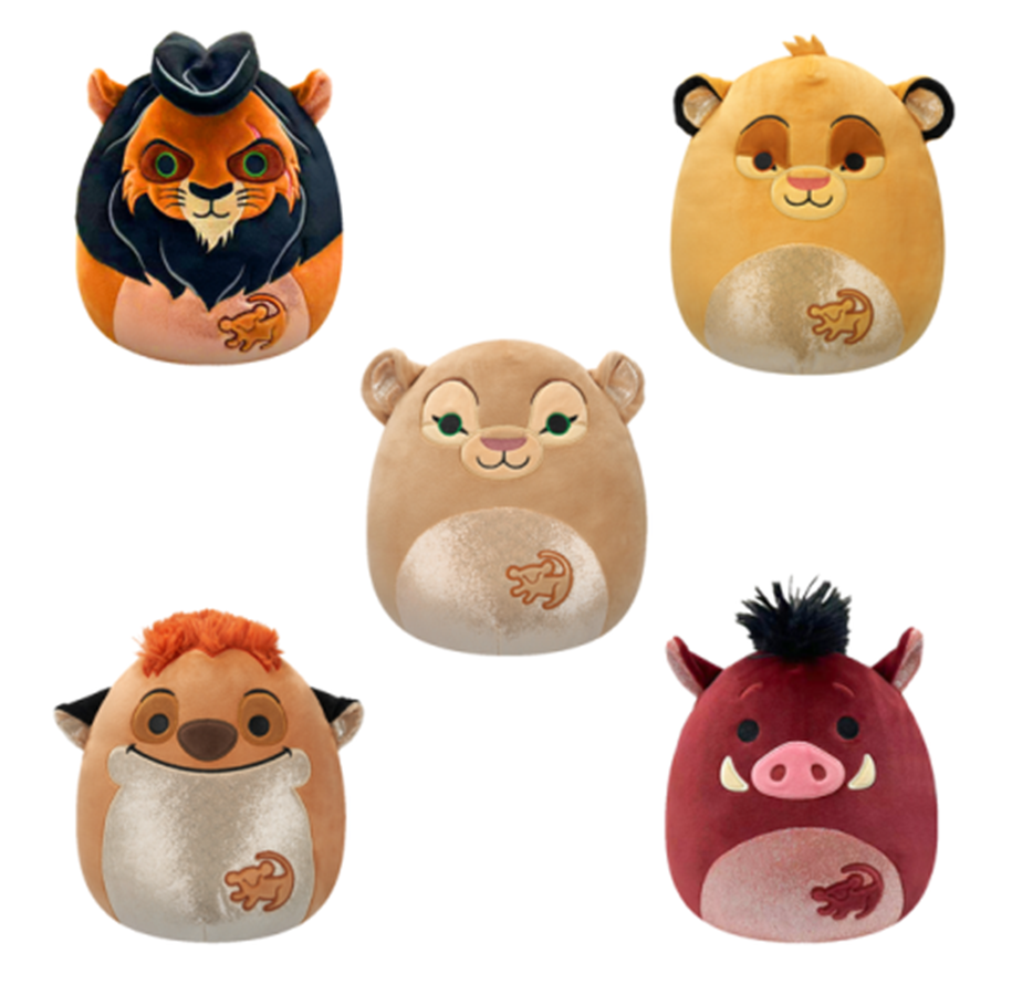 Plush - Squishmallows Disney Lion King 30th Annivers 20 cm - assorted - 219615