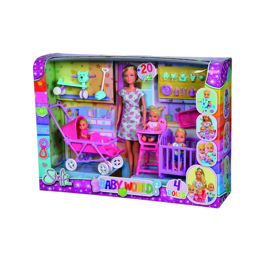 Dolls & Accessories - Simba Steffi LOVE Baby World - 105736350