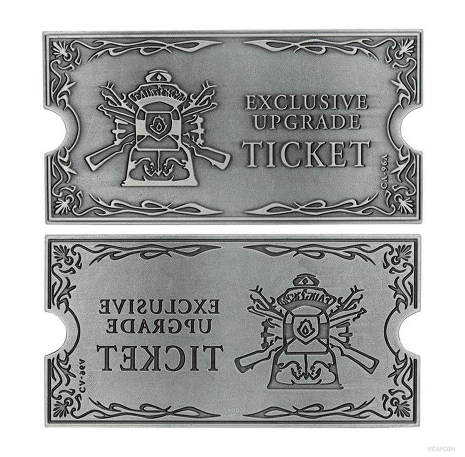 Merchandise - FaNaTtik - Resident Evil 4 Metal Exclusive Upgrade Ticket - CAP-RE401