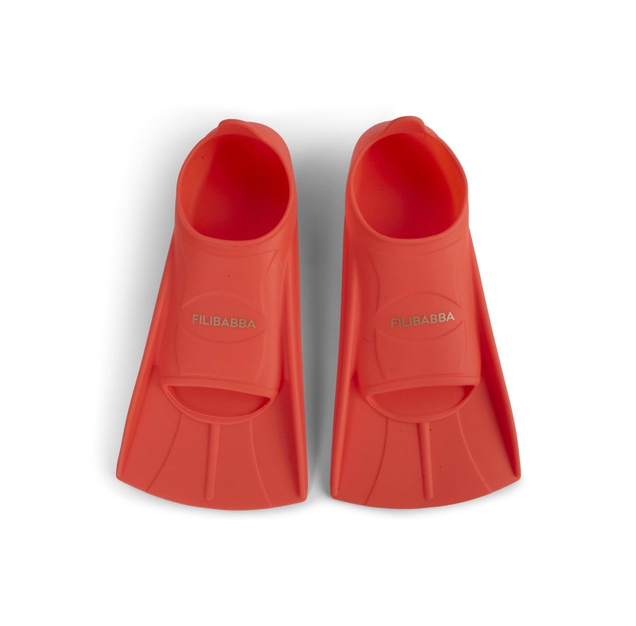 Babyspullen - Filibabba Swim fins size 27-29 - Warm Red - FI-03557