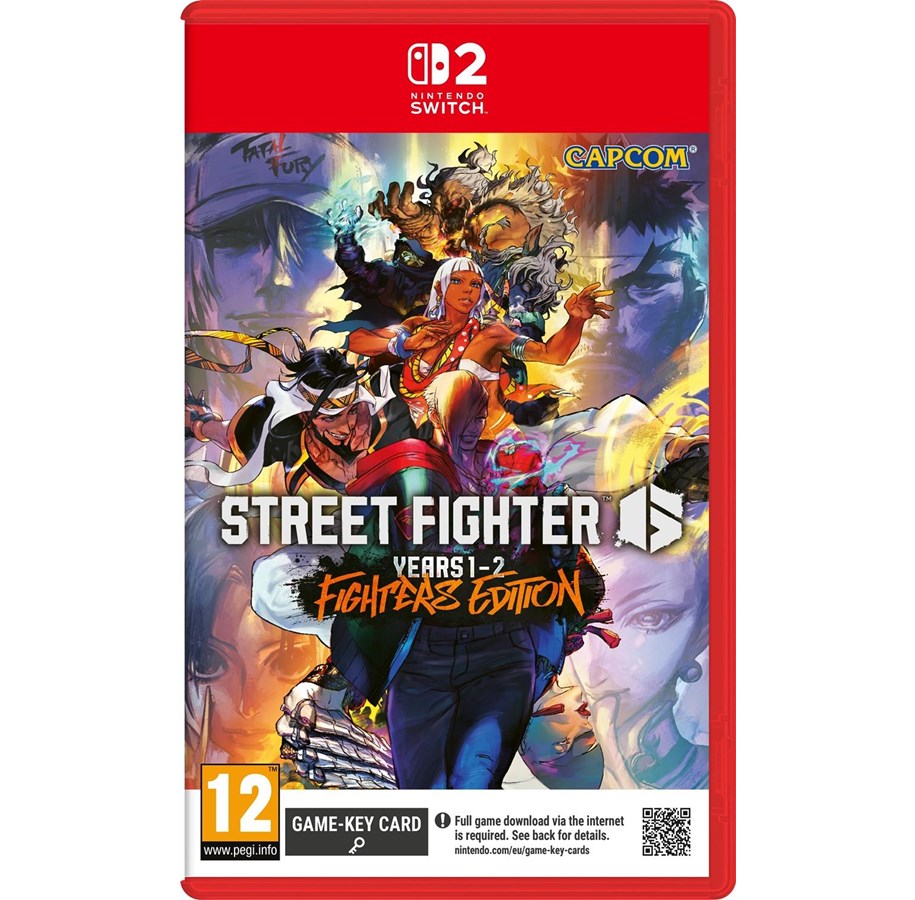 Games - Street Fighter 6 Years 1-2 Fighters Edition - Nintendo Switch 2 - Action - 0045496312497