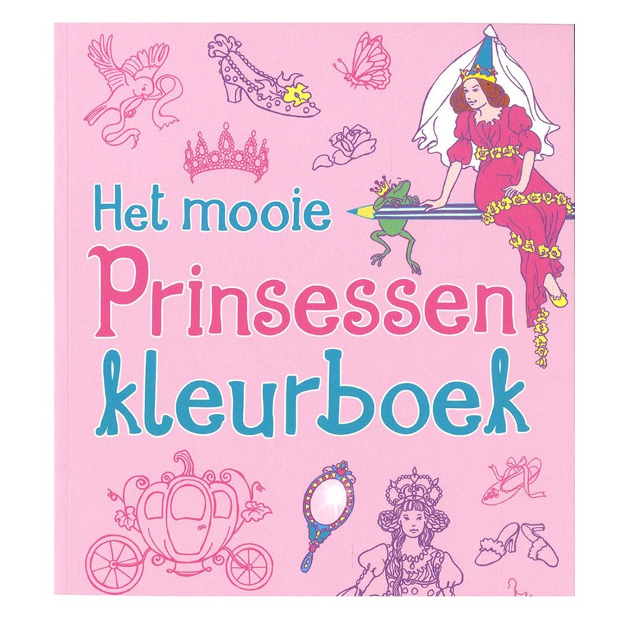 Hobby artikelen - Deltas - The Beautiful Princess Coloring Book - 0690735