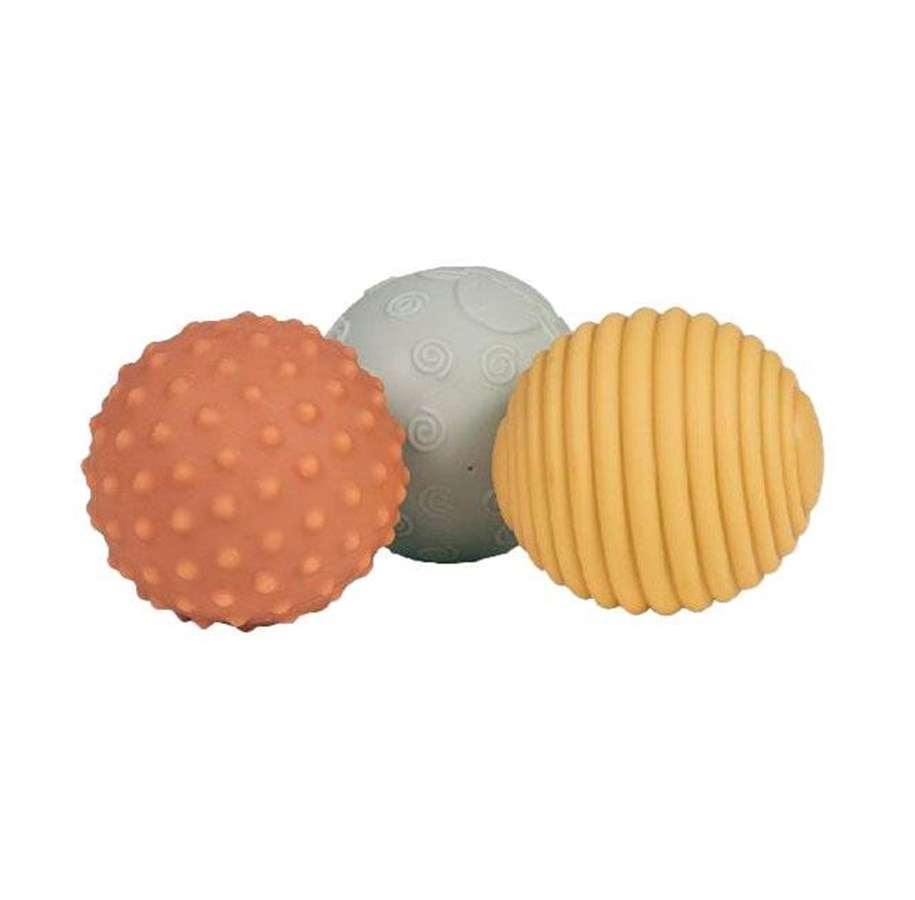 Speelgoed voor baby's - Little Dutch - Farm Sensory Balls 3 pcs. - 2012600