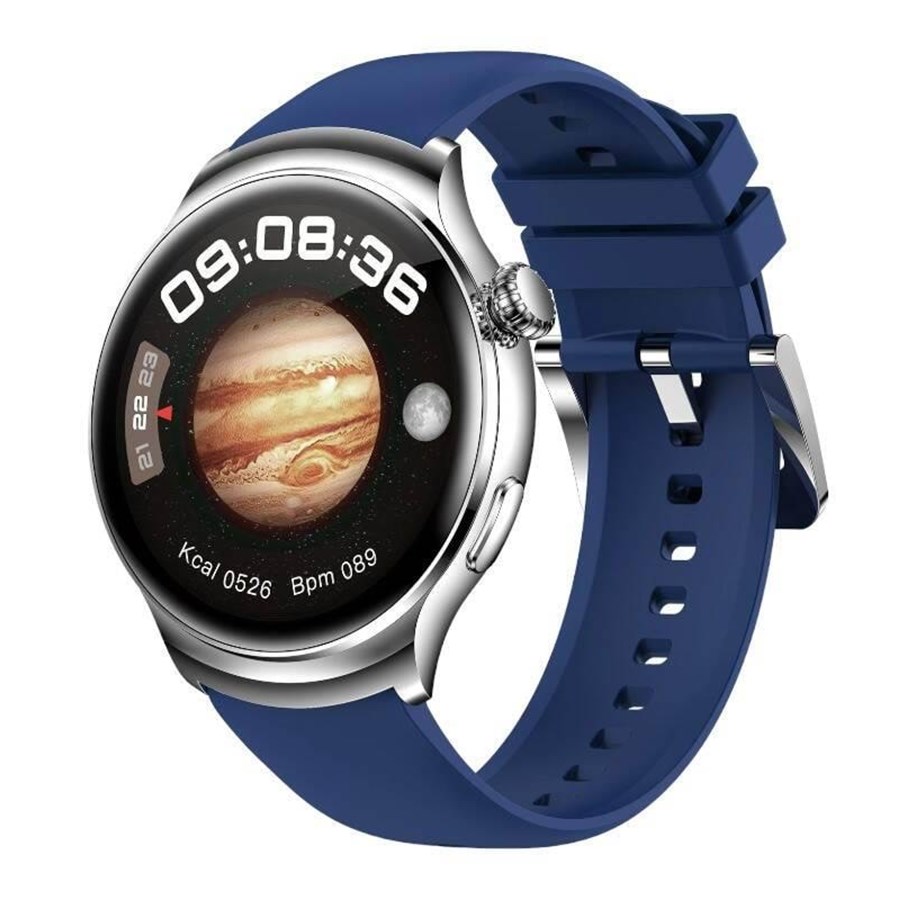 Smartwatch, Sporthorloge en Activity Tracker - BlitzWolf Smartwatch BW-AT4 - Blue - BW-AT4 Blue