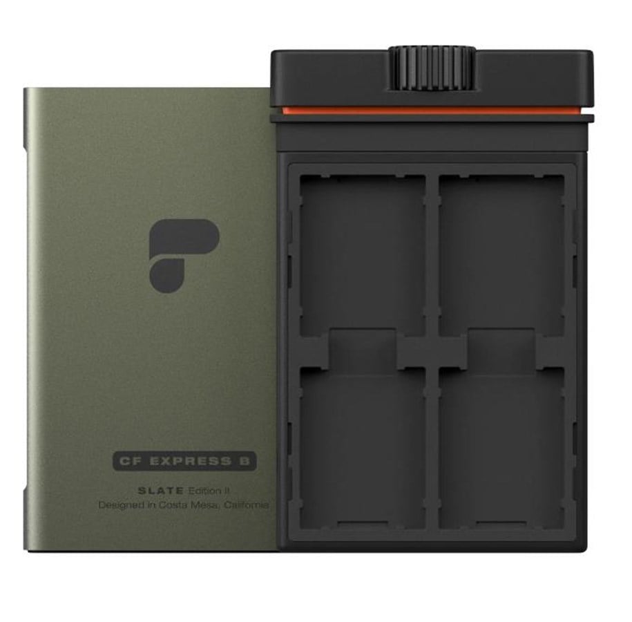 Camera hoes - PolarPro Memory Card Case Slate CFEB Edition II Fo - SLTII-CFEB-FRST