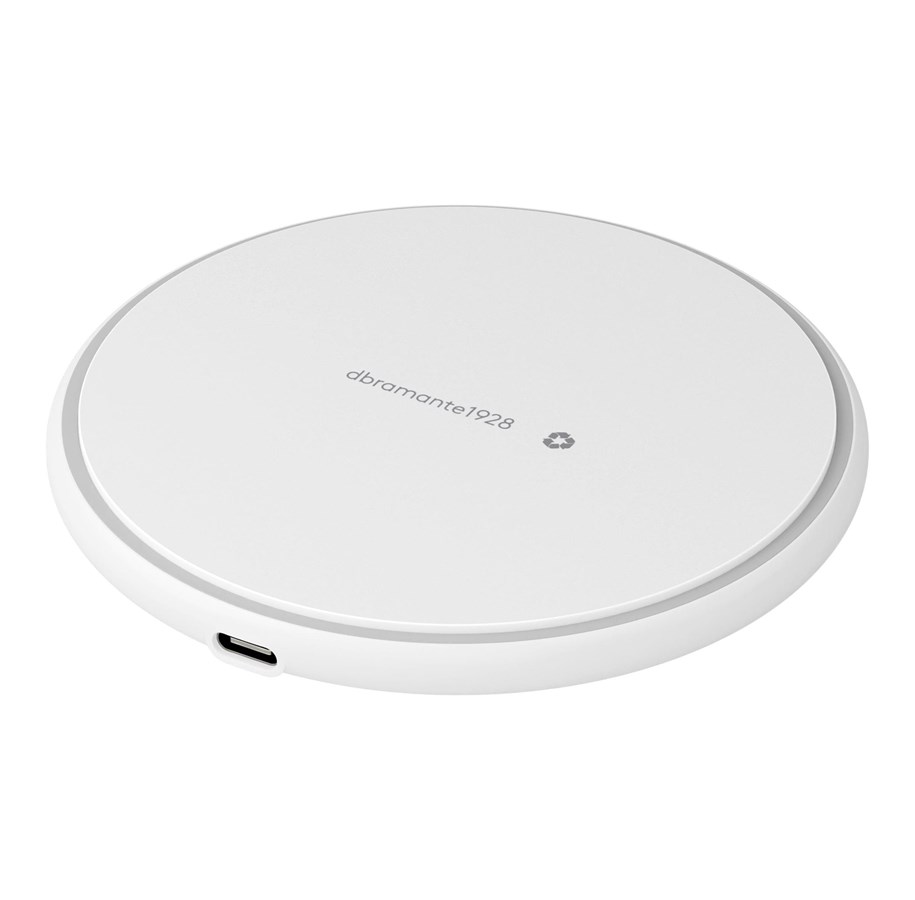 Mobiel - Adapters & Opladers - dbramante1928 re-charge wireless charging pad - magnetic - 15 Watt - CH15WLWH7157