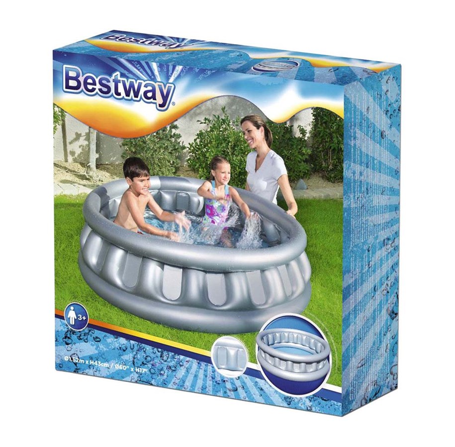Zwembaden - Bestway Children's Pool Round Spaceship 152cm - 7035064115