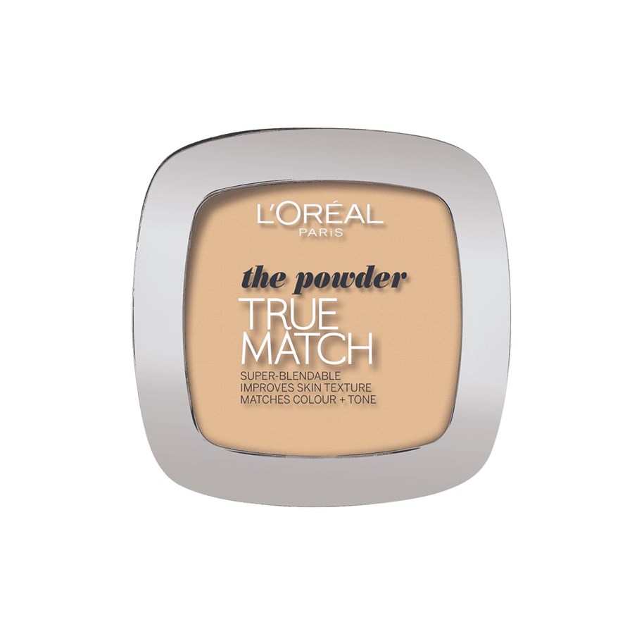 Make-up - L'Oréal Paris True Match Mattifying Compact Powder W.3 Golden Beige 9 g - 3600520772035