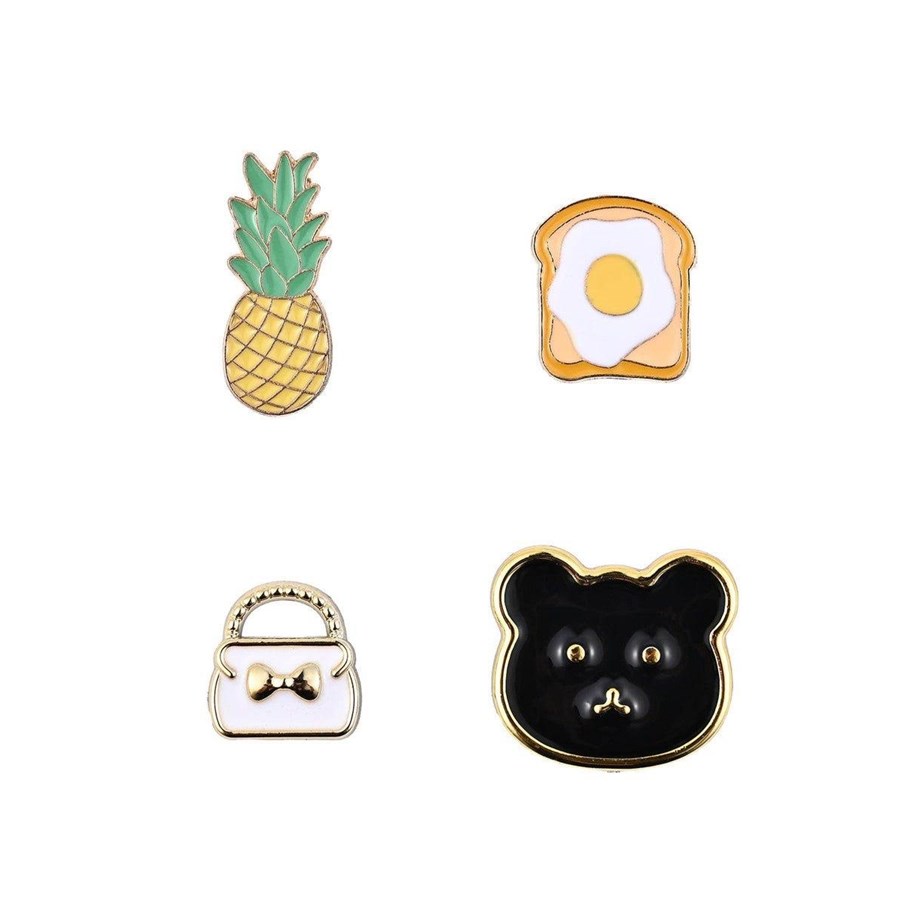 Mobiel - Overige accessoires - ONSALA Charms Pimp Your Phone Metal and Plastic 4pcs - 577212