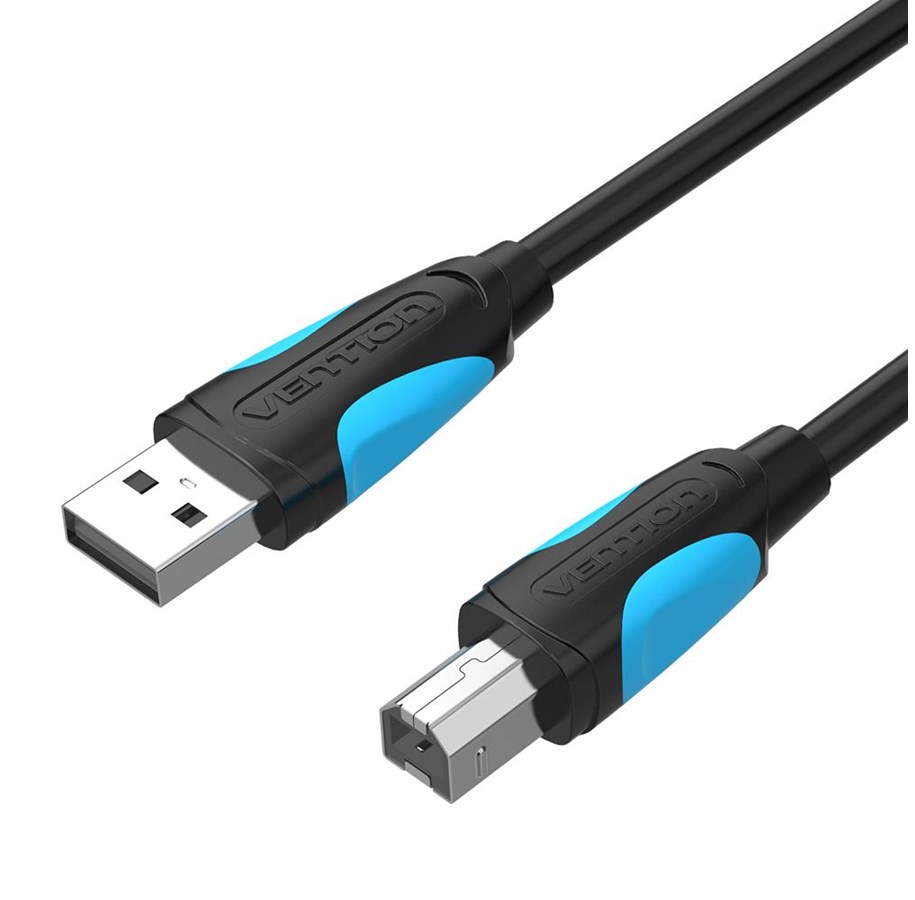 USB-kabel - Vention VAS-A16-B100 USB A to B Printer Cable - VAS-A16-B100