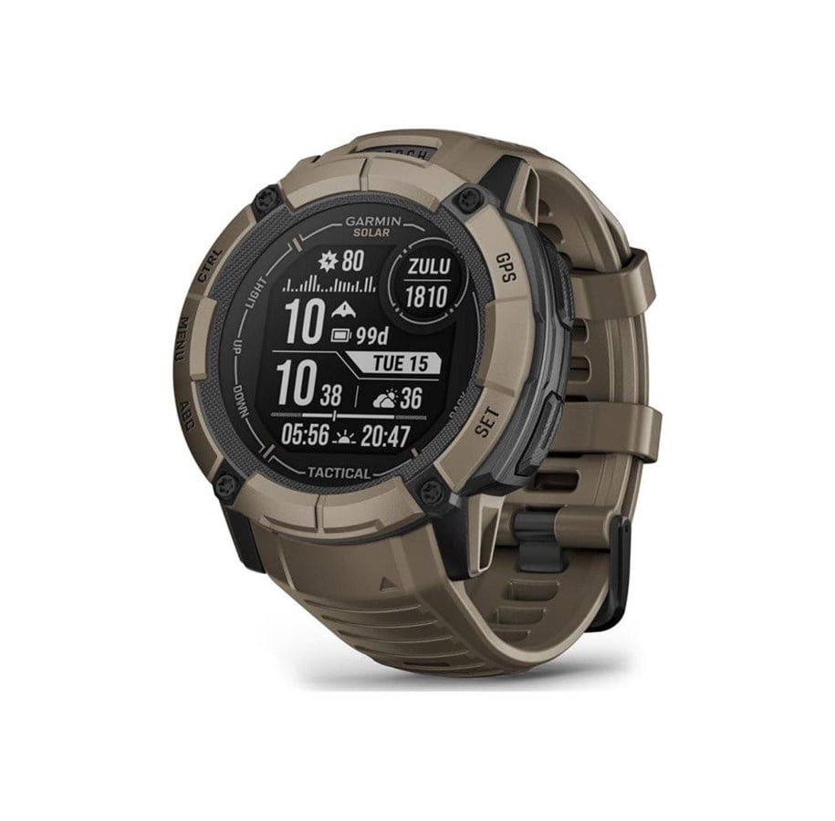 Smartwatch, Sporthorloge en Activity Tracker - Garmin Instinct 2X Solar - 010-02805-02