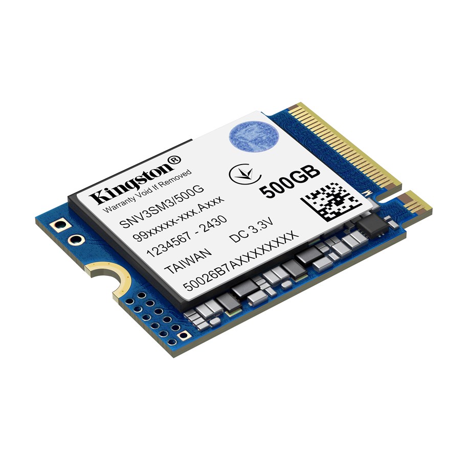 Kingston NV3 SSD - 500GB - PCIe 4.0 - M.2 2230 | Op voorraad