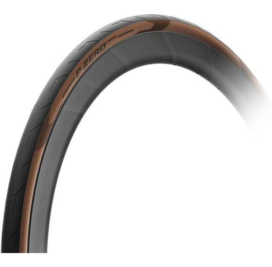 Fietsaccessoires - Pirelli P ZERO Black/Brown Race 700x28C / 28-622 Road Bike tire / 8.5 bar - 4113900