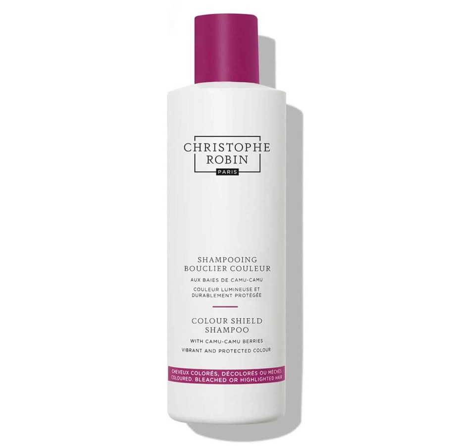Haircare - Christophe Robin Colour Shield Camu-Camu Berries Hair Shampoo For Colour Protection 1000 ml - 3760041752609