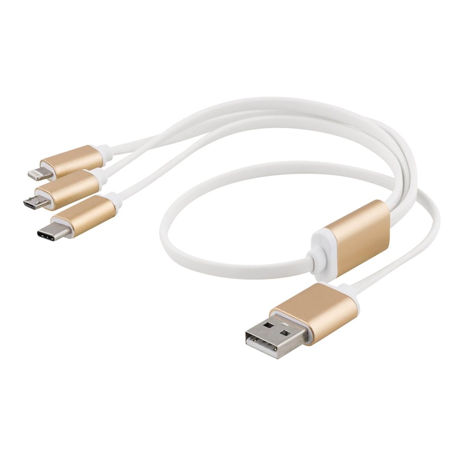 USB-kabel - EPZI Lightning cable - Lightning / USB - 50 cm - USB-MULTI05
