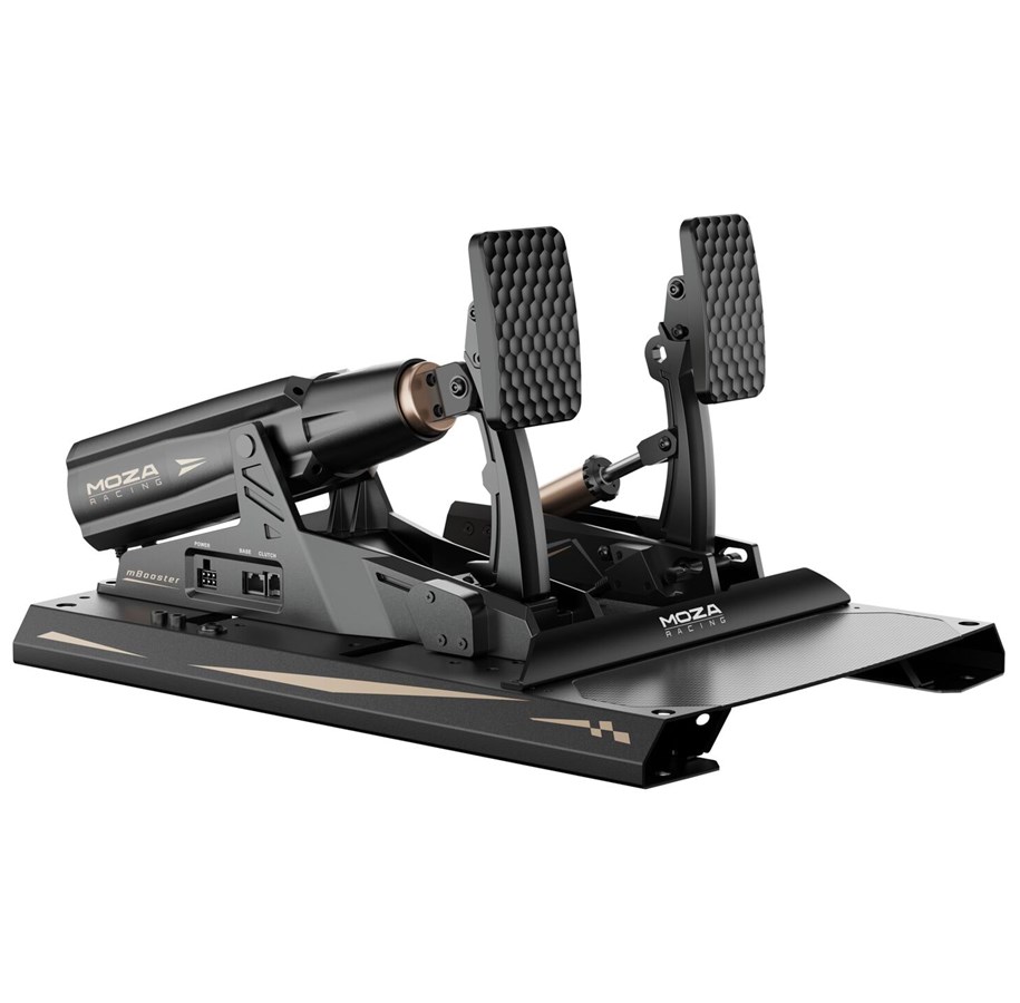Gaming accessoires - Moza Racing mBooster Active Pedal Bundle + CRP2 Throttle - Wired Pedals - PC - RS082