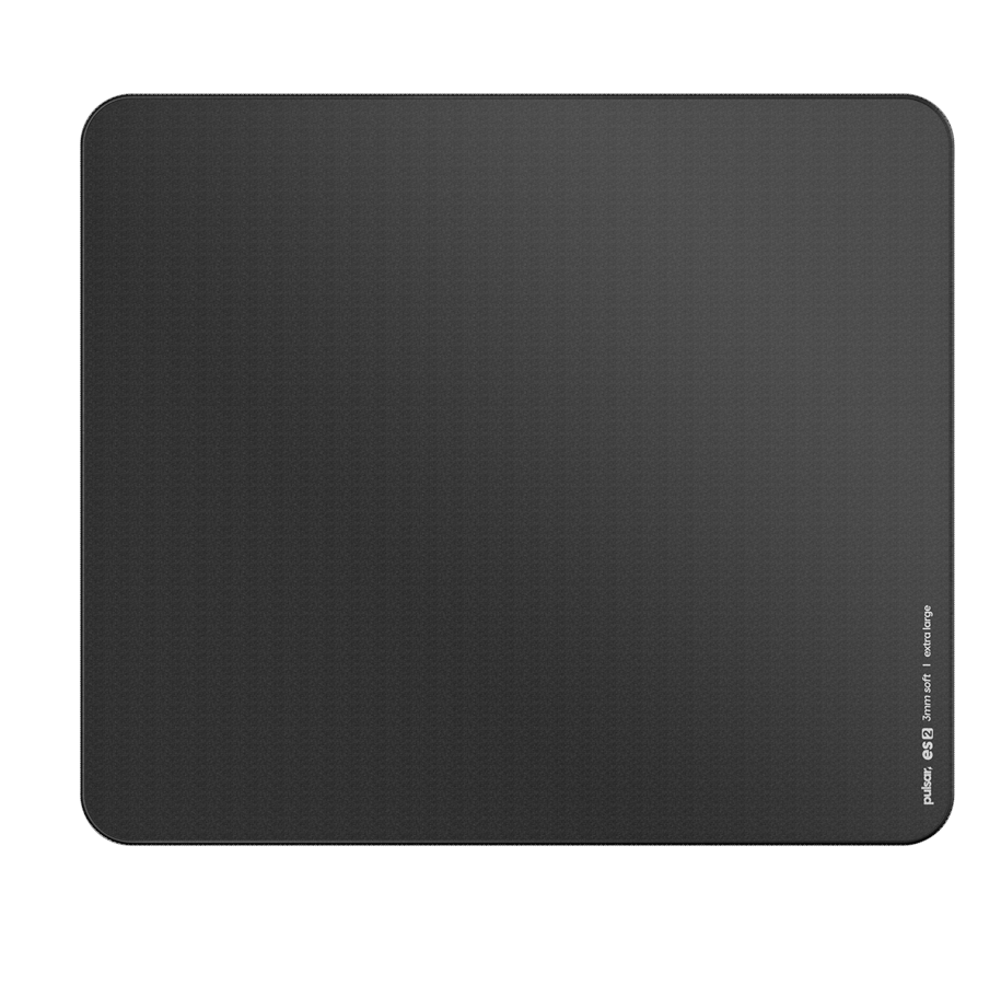 Muismat & accessoires - Pulsar ES2 (Medium Speed) eSports Muismat 3mm - XL - Zwart - PES23XLB