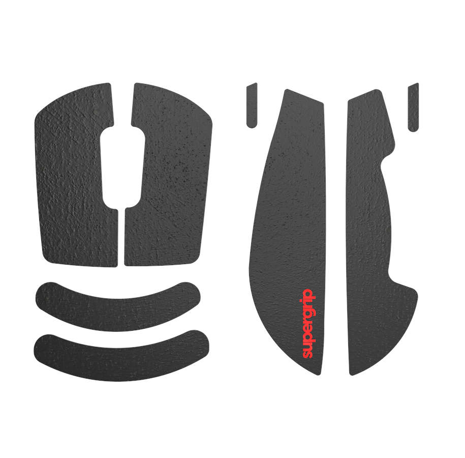 Muismat & accessoires - Pulsar Supergrip Grip Tape for Logitech G PRO X SUPERLIGHT & SUPERLIGHT 2 - SGLGS