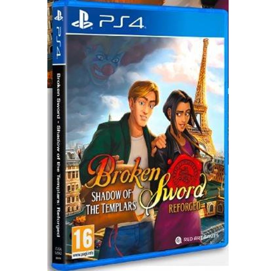 Games - Broken Sword - Shadow of the Templars: Reforged - Sony PlayStation 4 - Adventure - 3760328374791