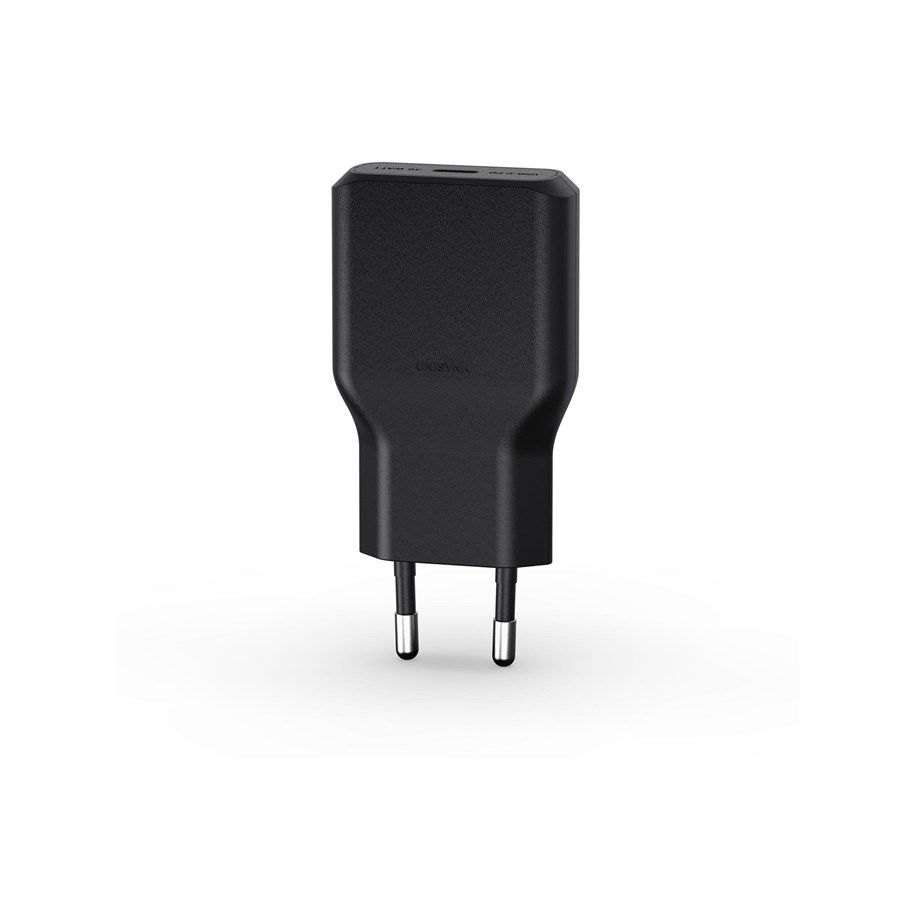 Mobiel - Adapters & Opladers - Unisynk USB-C Wall Charger G3 36W - Black - 10406