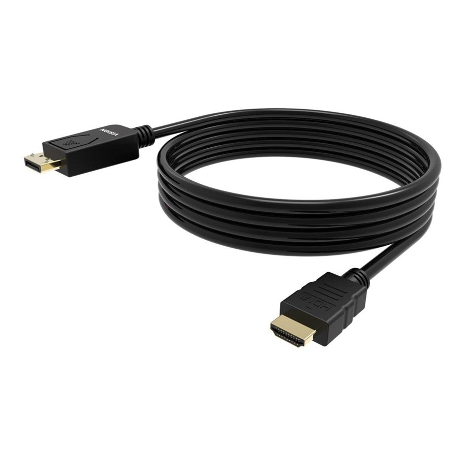 Beelscherm- en tv-kabel - Vision adapter cable - 2 m - TC 2MDPHDMI8K/BL