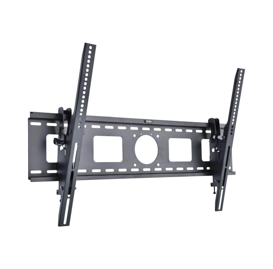 Muurbevestigingen, AV-bevestigingen & AV-meubels - TECHLY mounting kit - tiltable - for flat panel - black - Max 70 kg - recommended for 100" - ICA-PLB-622