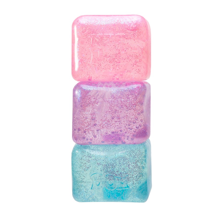 Kleine cadeautjes voor kinderen - NeeDoh Nice Cube Glitter & Glow 1 pk- assorted - 200228