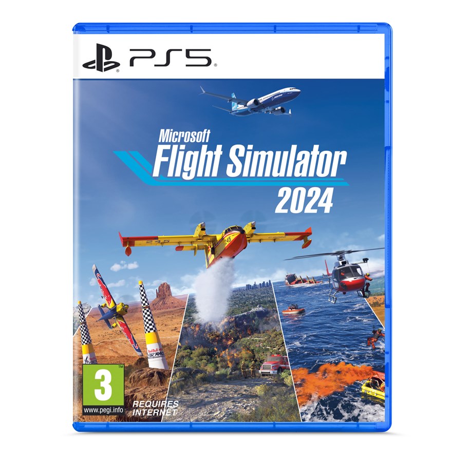 Games - Microsoft Flight Simulator 2024 - Sony PlayStation 5 - Simulator - 0196388600960