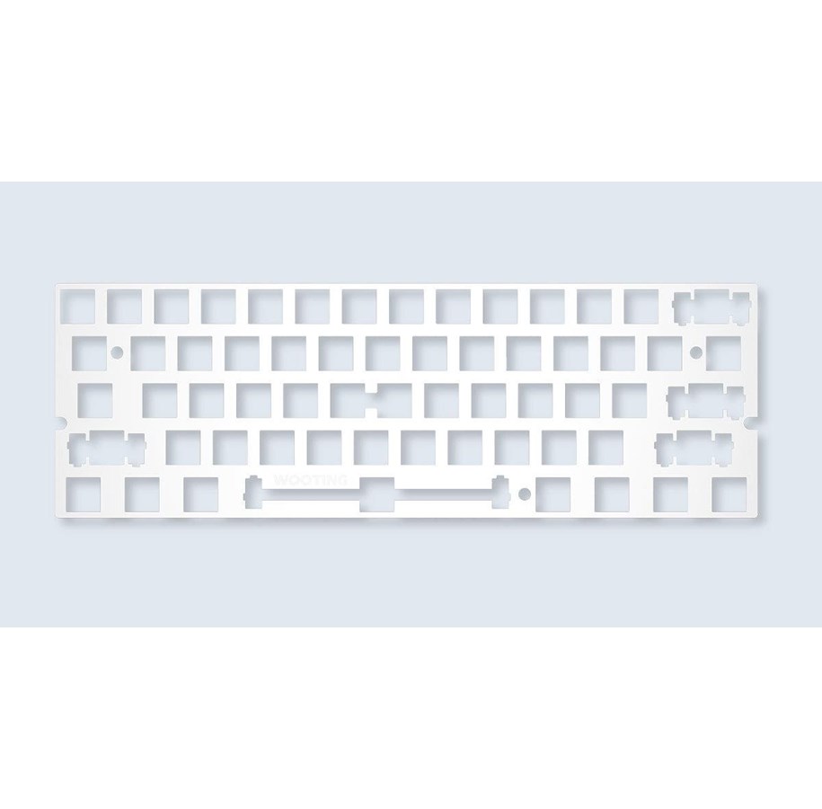 Toetsenbord - Wooting 60HE PC Switch Plate - Upgrade accessoires - ANSI - Wit - AC1-WK3-ANS-PC01