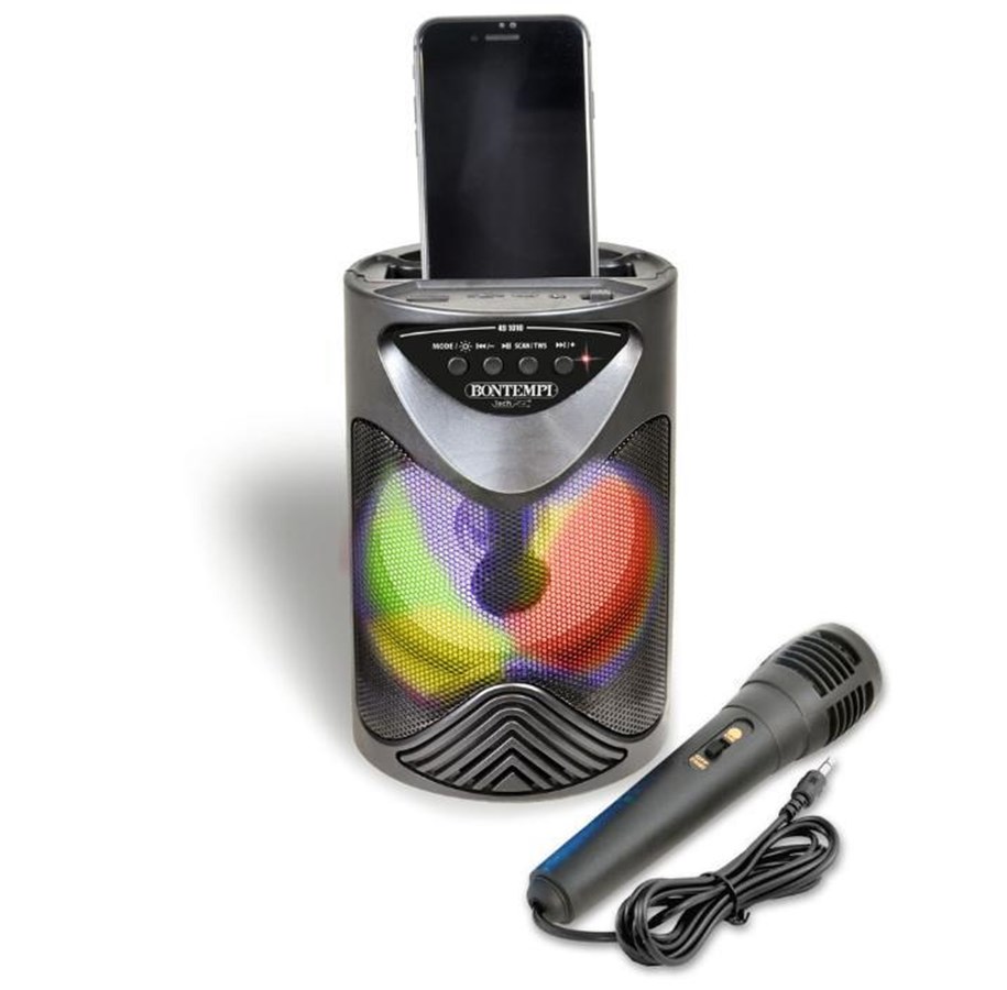 bontempi-wireless-speaker-with-microphone-and-rgb-light-effects
