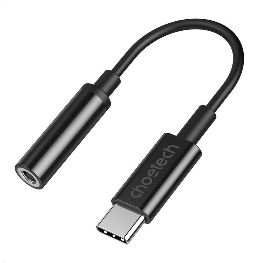 Kabels - diversen - Choetech Adapter  AUX003 USB-C to 3.5mm Audio Jack Adapter - AUX003