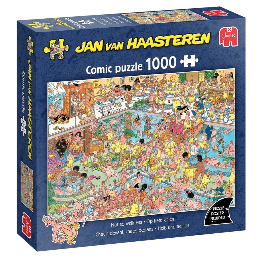 Puzzels - Jumbo - Jan van Haasteren Jigsaw Puzzle - On Hot Coals - 1000 pcs. - 1110100527