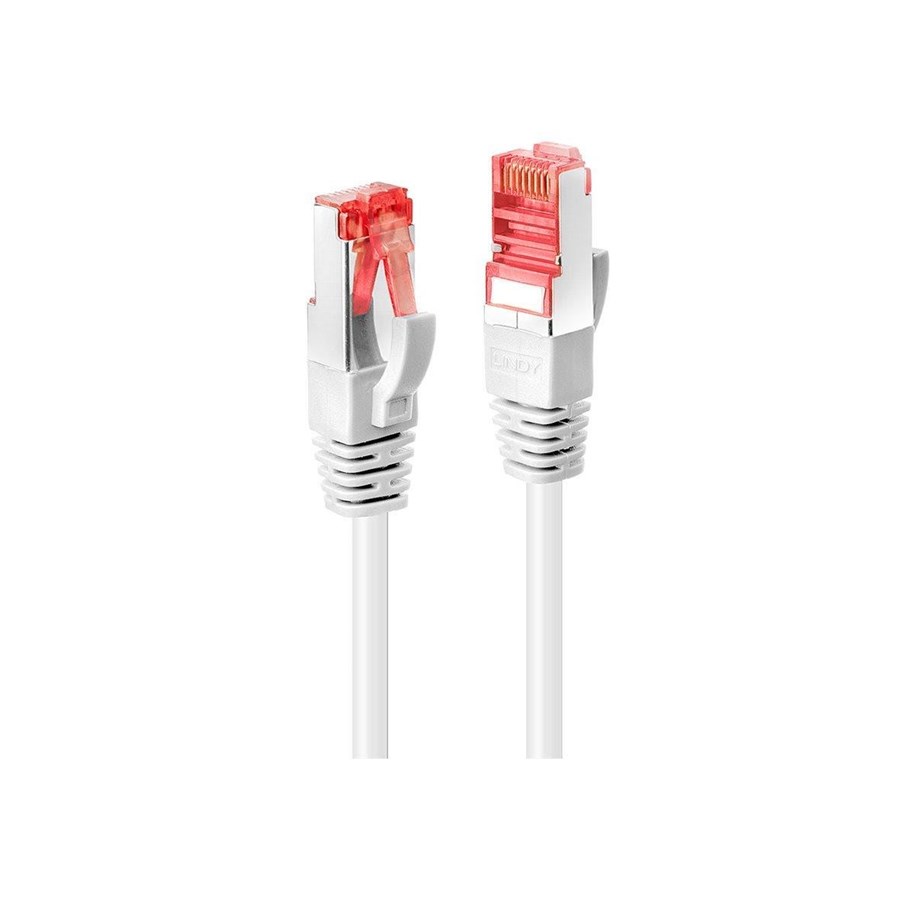 Netwerk - kabel - Lindy patch cable - 30 m - white - Wit - 30m - 47801
