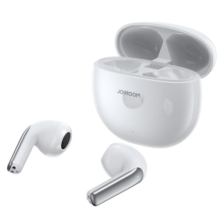 Headphones/Headsets - Joyroom Jpods Series JR-PB1 TWS ENC IPX4 Wireless Headphones - White - 6956116783105