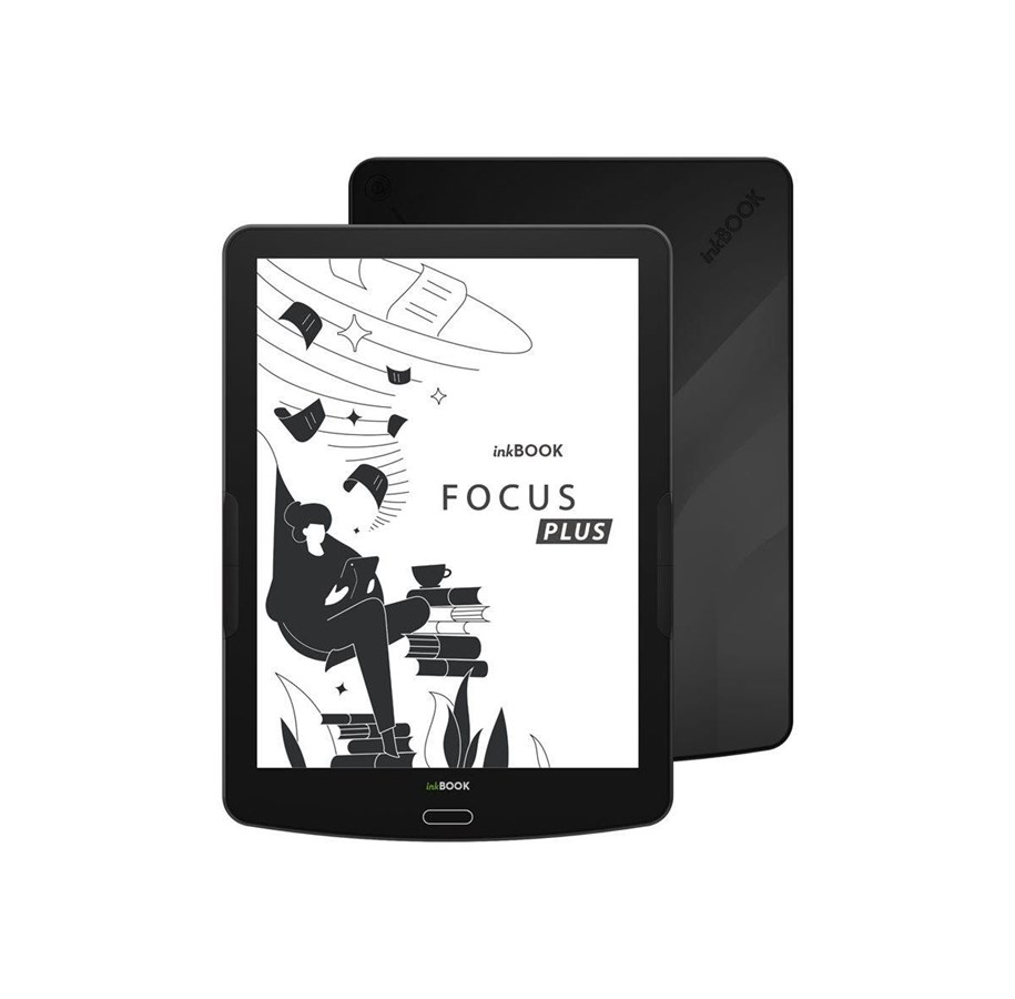 EBook-lezer - inkBOOK Focus Plus - eBook reader -  OS - 32 GB - 7.8" - IB_FOCUS_PLUS_BK