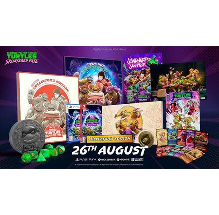 Games - Teenage Mutant Ninja Turtles: Splintered Fate Pipin' Hot (Collector's Edition) - Nintendo Switch - Action/Adventure - 5056635614896