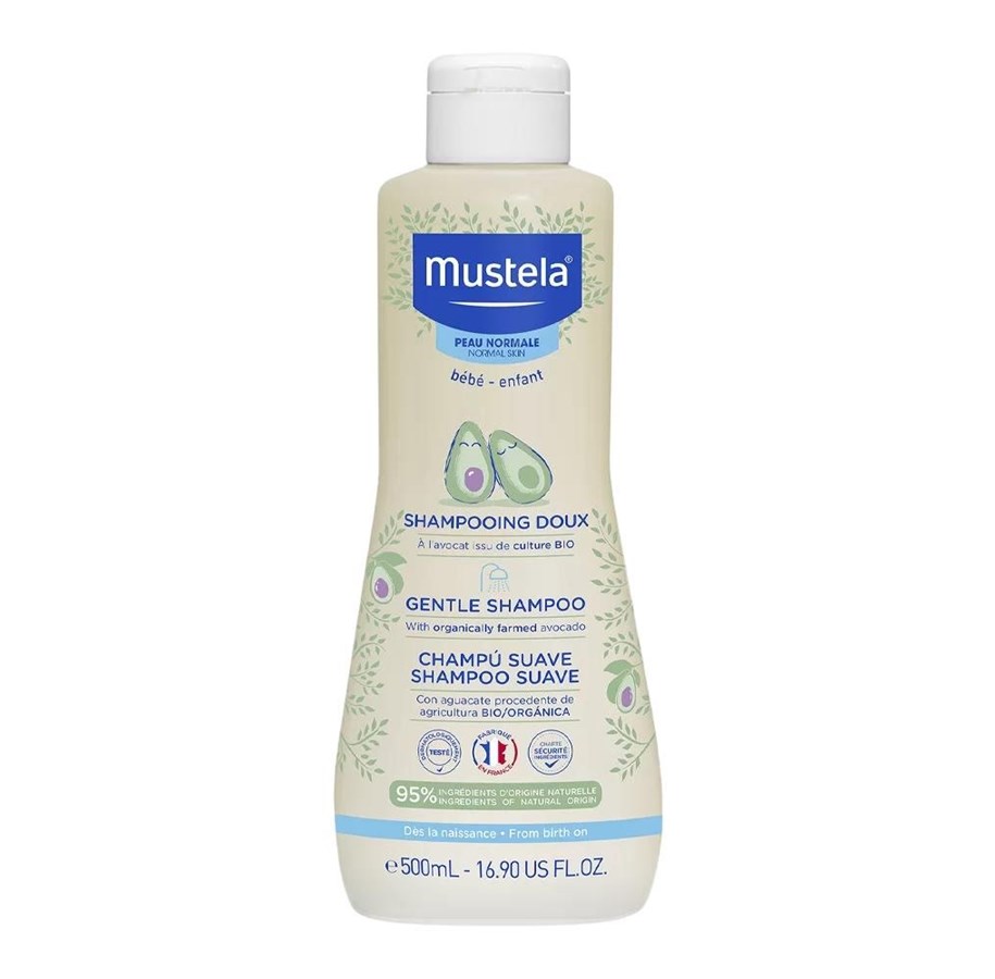 Haircare - Mustela Gentle Avocado Hair Shampoo – 500 ml - 3504105036133