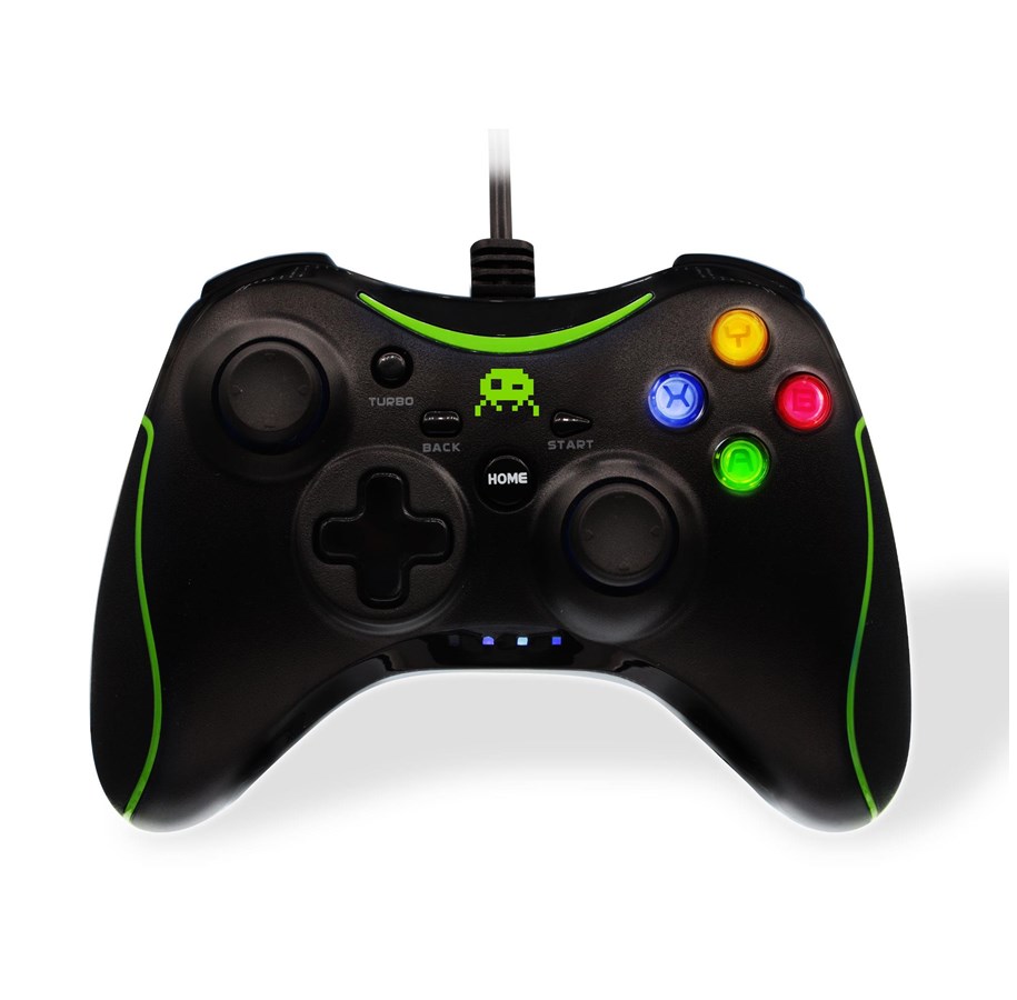 Controller - Freaks And Geeks Bedrade Gamepad (PC/Xbox 360) - 310150B