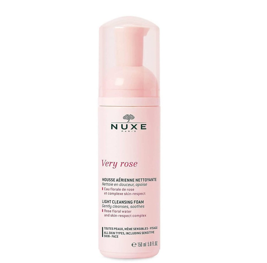 Gezichtsverzorging - Nuxe Very Rose Light Cleansing Foam – 150 ml - 3264680022111